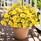 Decor 8 Bundles Artificial Hibiscus Flowers for Outdoors Decoration